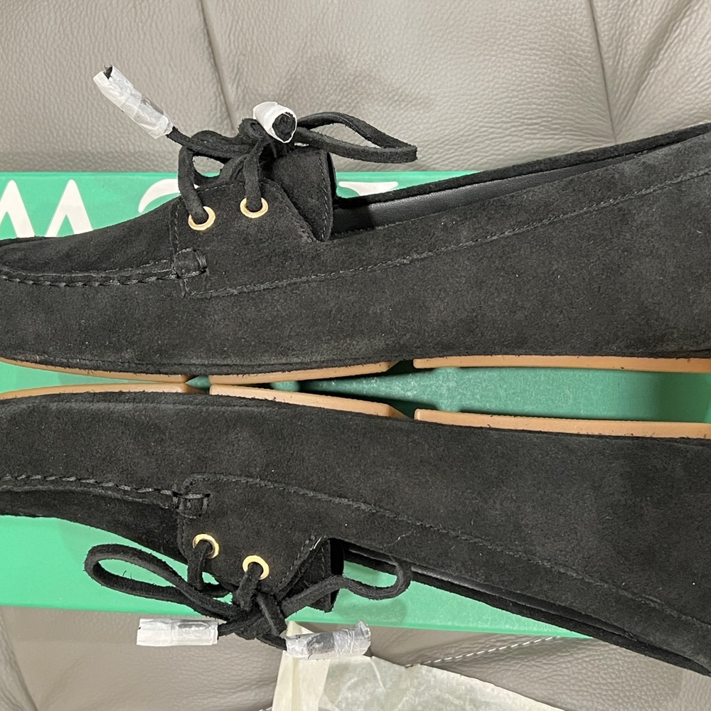 J. Crew Black Suede Moccasins - Picture 10 of 10